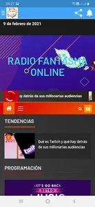 Radio Fantasma Online screenshot 3