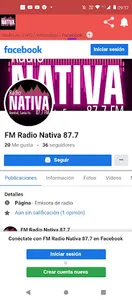 87.7 Radio NATIVA screenshot 3