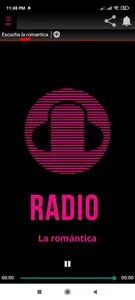 Radio La romántica screenshot 1