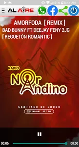 RADIO NOR ANDINO 1240 AM SANTI screenshot 0