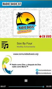 Radio Oasis screenshot 1