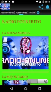 Radio Potrerito screenshot 2