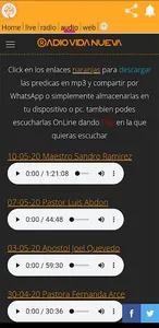 Radio Vida Nueva Carlos Paz screenshot 2