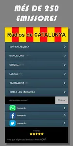 Catalunya radios FM online and screenshot 0