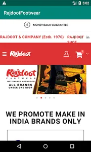 RajdootFootwear screenshot 0
