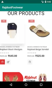 RajdootFootwear screenshot 1