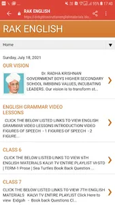 RAK ENGLISH screenshot 1