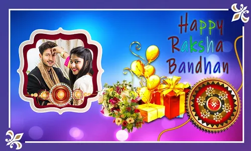 Rakhi Photo Frame Raksha Bandh screenshot 0
