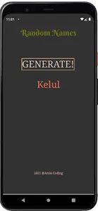 Random Name Generator screenshot 1