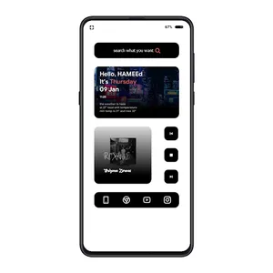 Raven KWGT screenshot 3