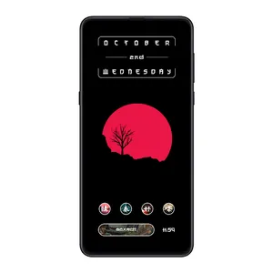 Raven KWGT screenshot 7