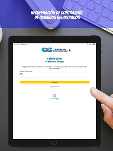 Autorización de datos personal screenshot 5