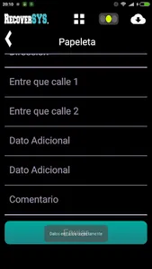 RECCONMOVIL screenshot 0