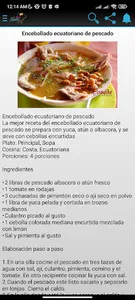 Recetas del buen Sazón Ecuador screenshot 4