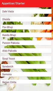 Veg Recipes - Breakfast, Lunch screenshot 1