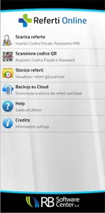 Referti Online screenshot 1