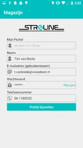 STR8LINE™ Voorraad App screenshot 17