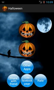 Halloween Cards & SMS screenshot 0