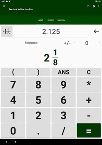 Decimal to Fraction Calculator screenshot 11