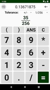 Decimal to Fraction Calculator screenshot 2