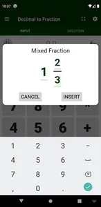 Decimal to Fraction Calculator screenshot 3