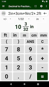 Decimal to Fraction Calculator screenshot 4