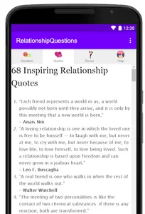 Relationship Questions screenshot 2