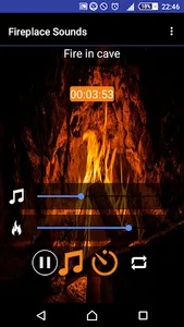 Relax & Sleep Fireplace Sounds screenshot 0