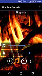 Relax & Sleep Fireplace Sounds screenshot 5