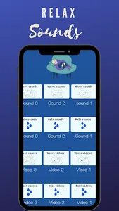 Relax sounds:waves & rain screenshot 2