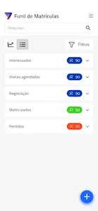 Funil de Matrículas screenshot 1