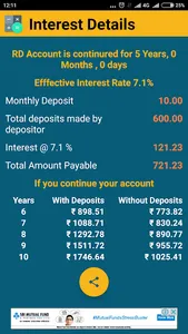 PO Interest Calculator screenshot 1