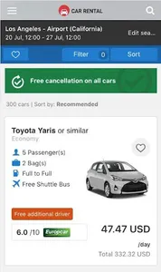 Hotwire Car Rental APP - Best  screenshot 1
