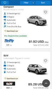 Car Rental: RentalCars 24h app screenshot 10