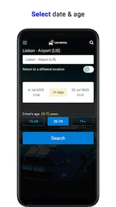 Car Rental: RentalCars 24h app screenshot 6