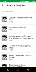 REPORTGOV screenshot 2