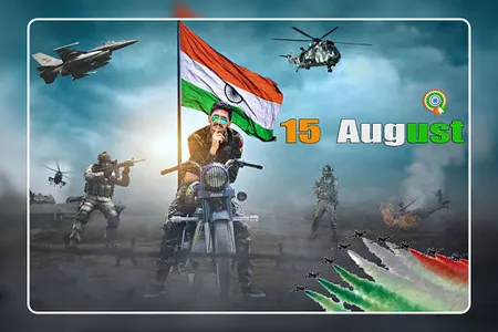 Independence Day Photo Editor screenshot 0