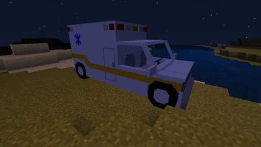 MCPE Simple Vehicles Car Mod screenshot 1