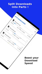 Resume failed downloads | HTTP screenshot 1