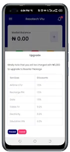 Resotech VTU: Buy & Earn screenshot 2