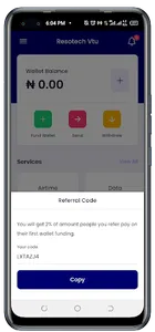 Resotech VTU: Buy & Earn screenshot 3