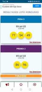 Loto Honduras Resultados screenshot 0