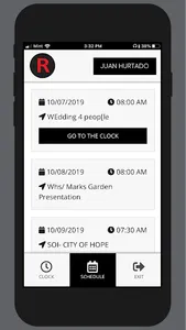 RED Clock screenshot 1
