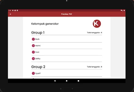 Kelompok Generator screenshot 15