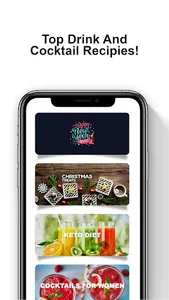 Drink and Cocktail Recipes App screenshot 0