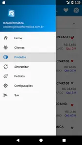 RcPedidos - Força de Vendas screenshot 1