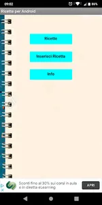 Ricette per Android screenshot 0