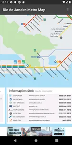 Rio de Janeiro Metro App screenshot 2