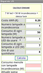 Risparmio LED screenshot 0