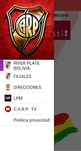 River Plate Bolivia screenshot 1